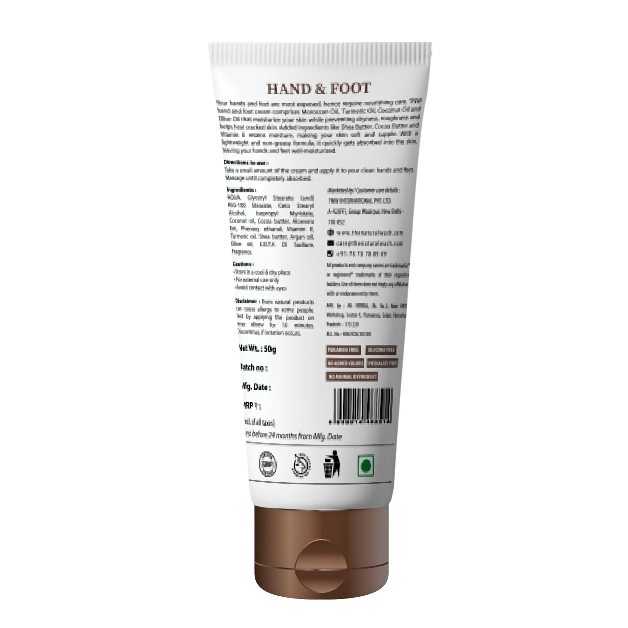 Hand and Foot Cream for Nourished Hand & Feet ( Non-Sticky and Quick Absorbing ). - Image 6