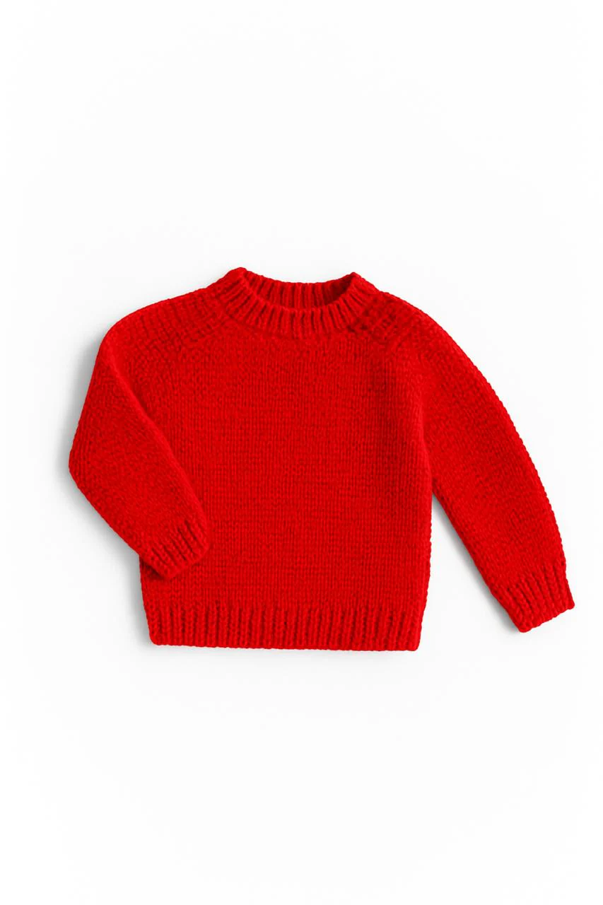 Handmade Crochet Sweater for Kids - Image 2