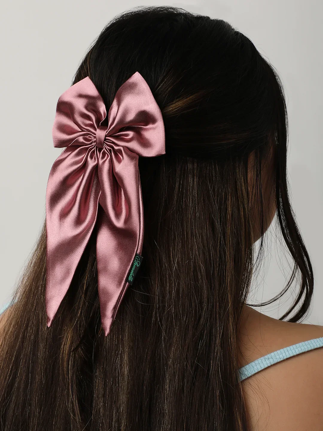 Handmade Satin Hair Bows: Elevate Your Style with Elegance & Charm - Image 36