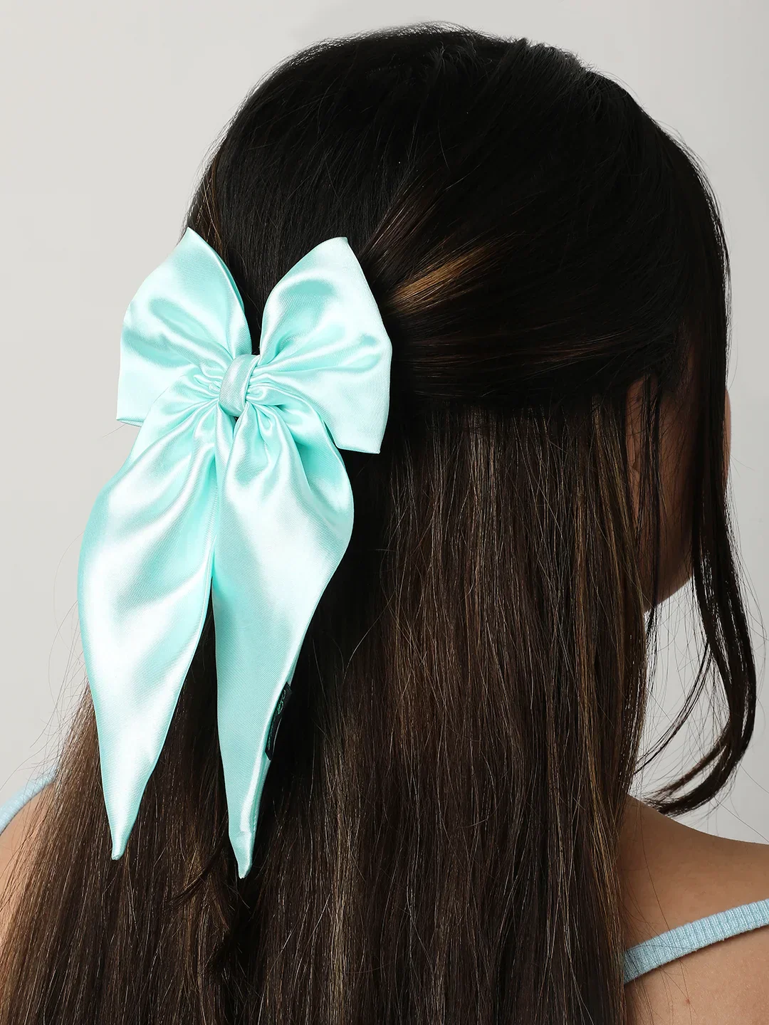 Handmade Satin Hair Bows: Elevate Your Style with Elegance & Charm - Image 48