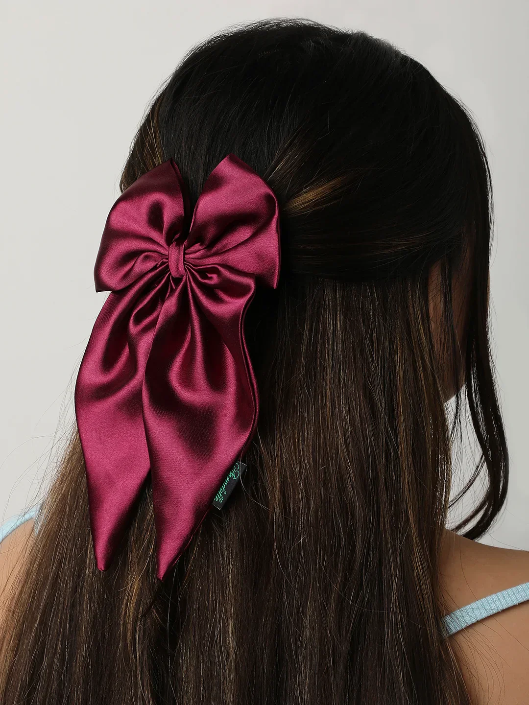 Handmade Satin Hair Bows: Elevate Your Style with Elegance & Charm - Image 76
