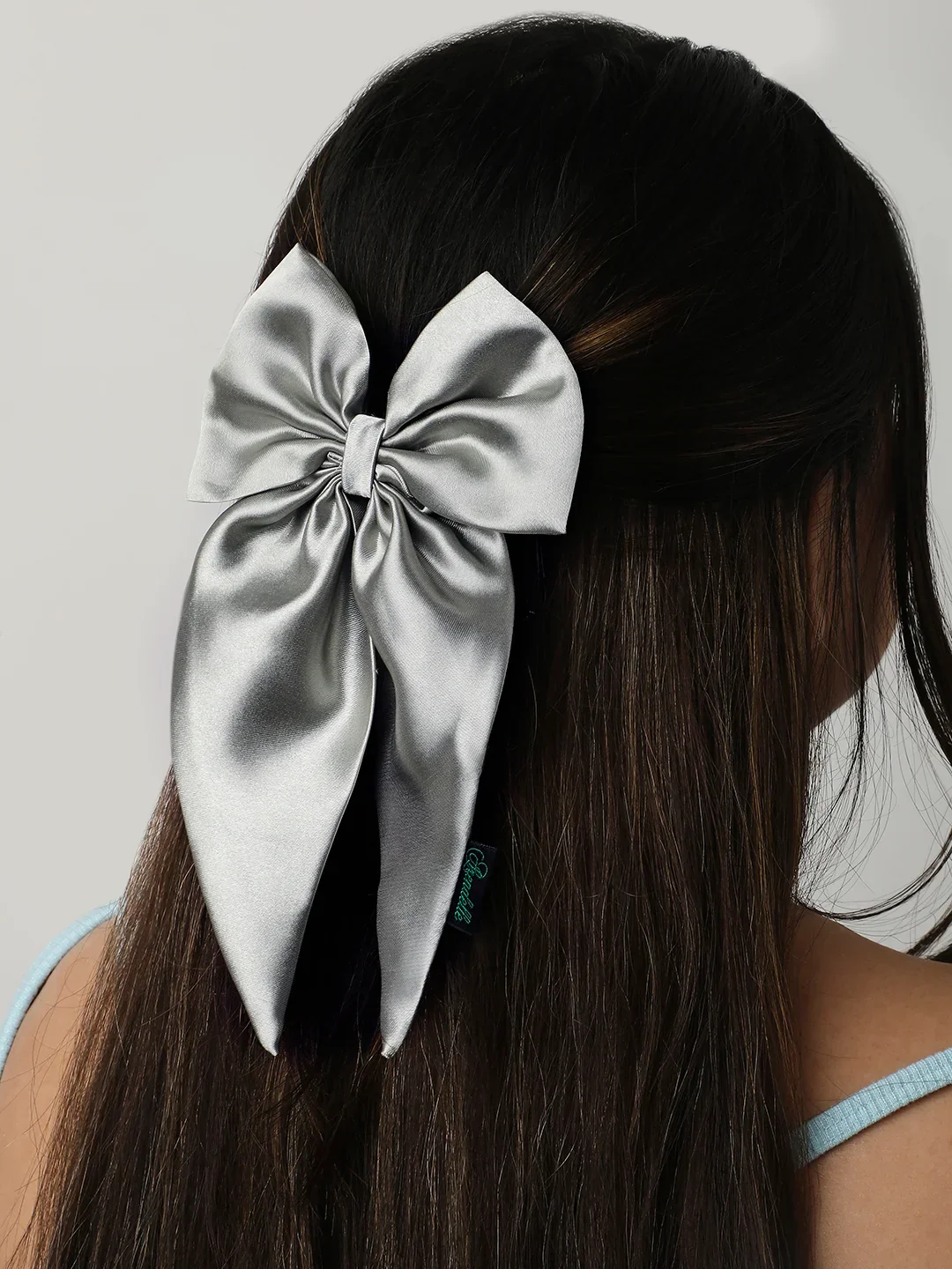 Handmade Satin Hair Bows: Elevate Your Style with Elegance & Charm - Image 96