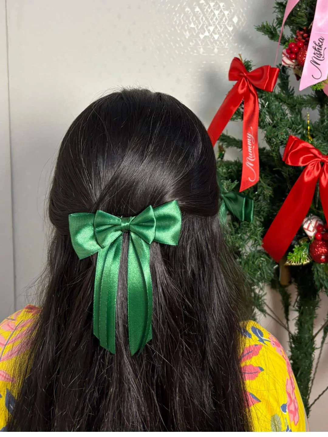 Handmade Silk Hair Bows: Vibrant Style for Every Look - Image 7