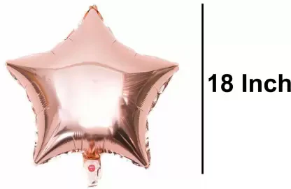 Happy Birthday Foil Balloon Set (Multicolor)(Pack of 5) - Image 4