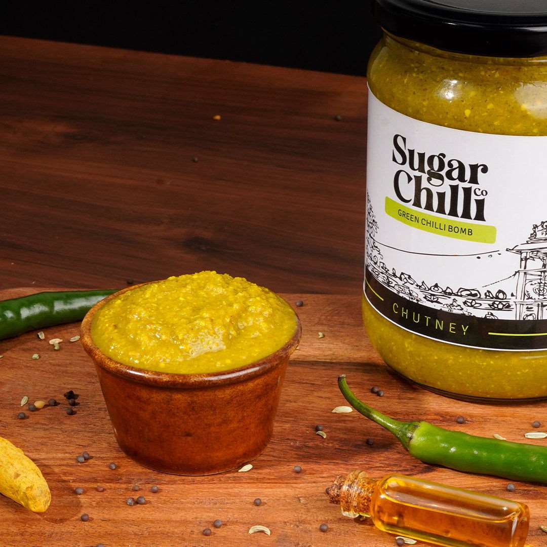 Hari Mirch Bomb Chutney