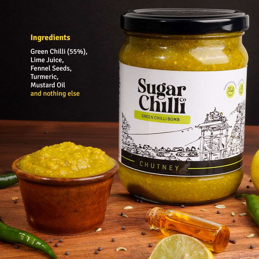 Hari Mirch Bomb Chutney - Image 4