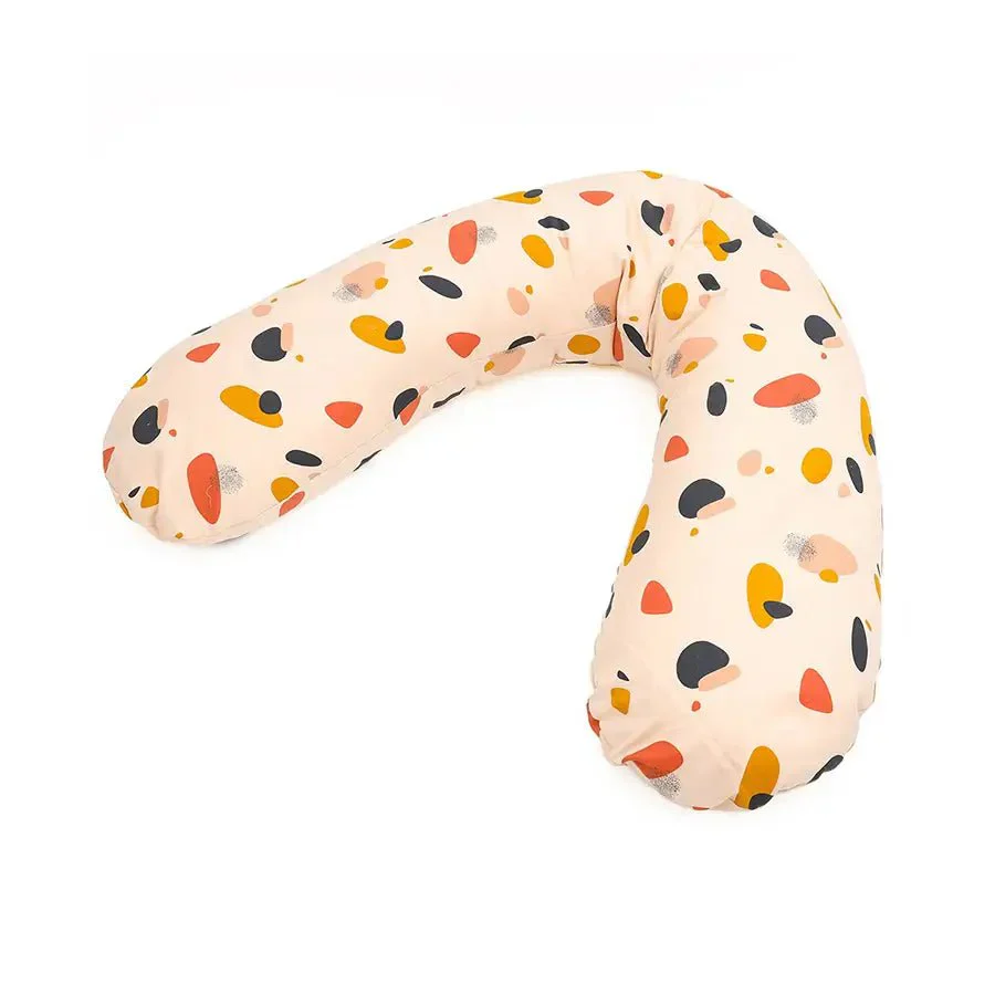 Harmony Day & Night V Shape Pregnancy Sleeping Pillow - Abstract Print - Image 2