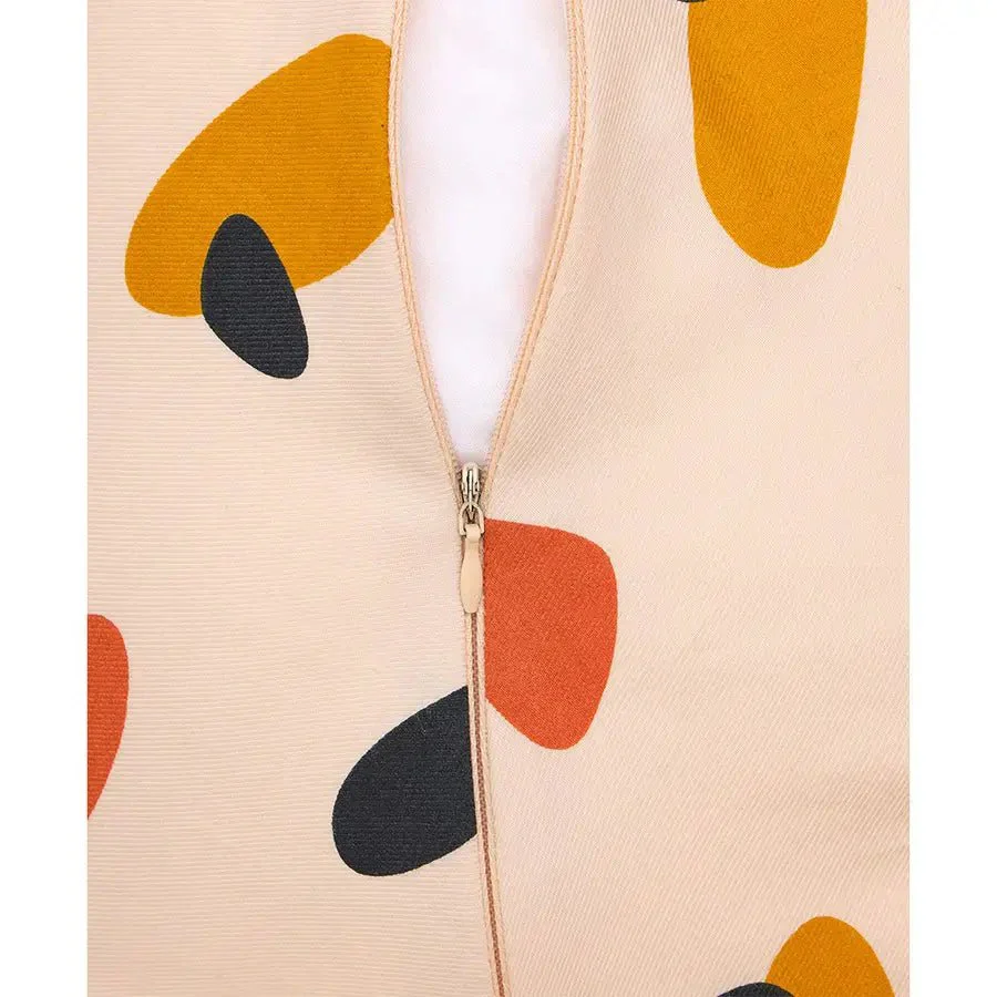 Harmony Day & Night V Shape Pregnancy Sleeping Pillow - Abstract Print - Image 3
