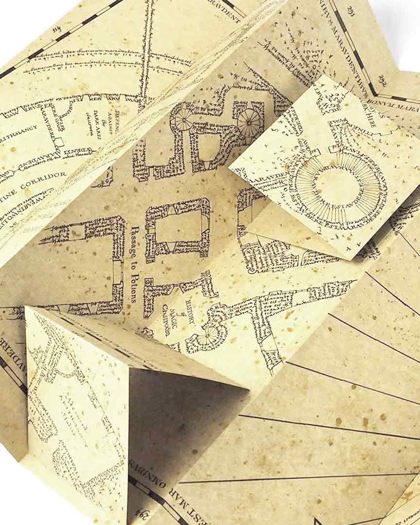 Harry Potter Marauders Map - Image 5