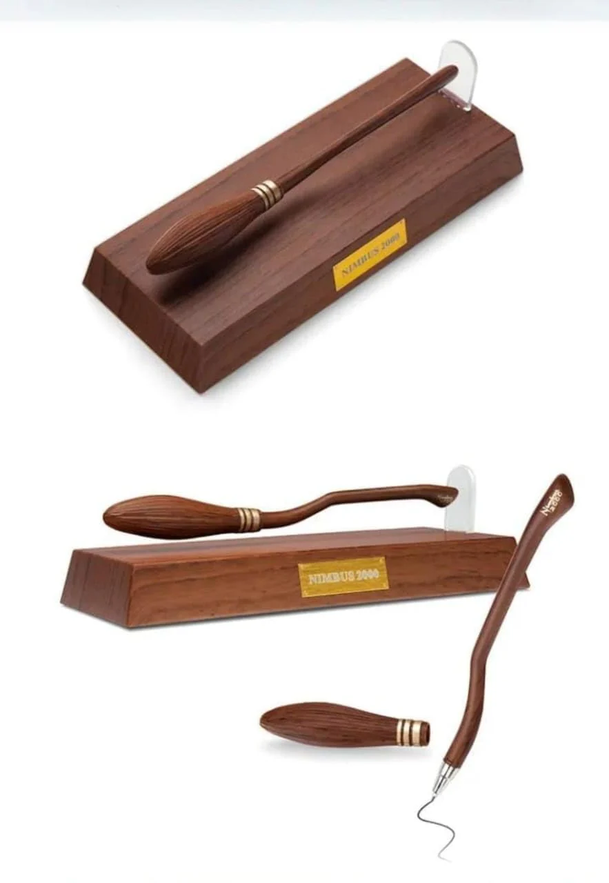 Harry Potter Nimbus 2000 Magnetically Levitating Broom Stick Pen - Image 2