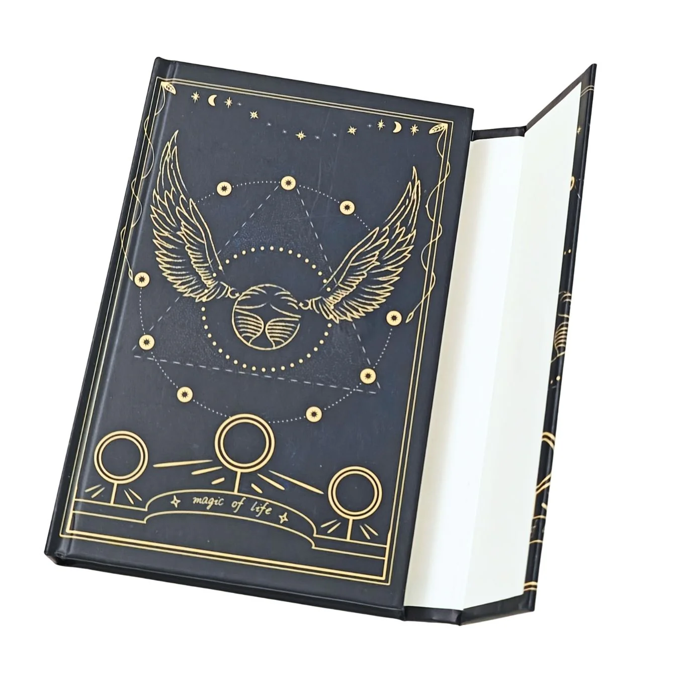 Harry Potter Snitch - Fold Hard Cover Diary - Image 2