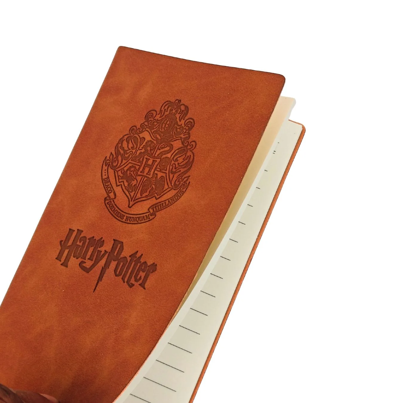 Harry Potter - Soft-Felt Embossed Diary - Brown (17*10 cm) - Image 2