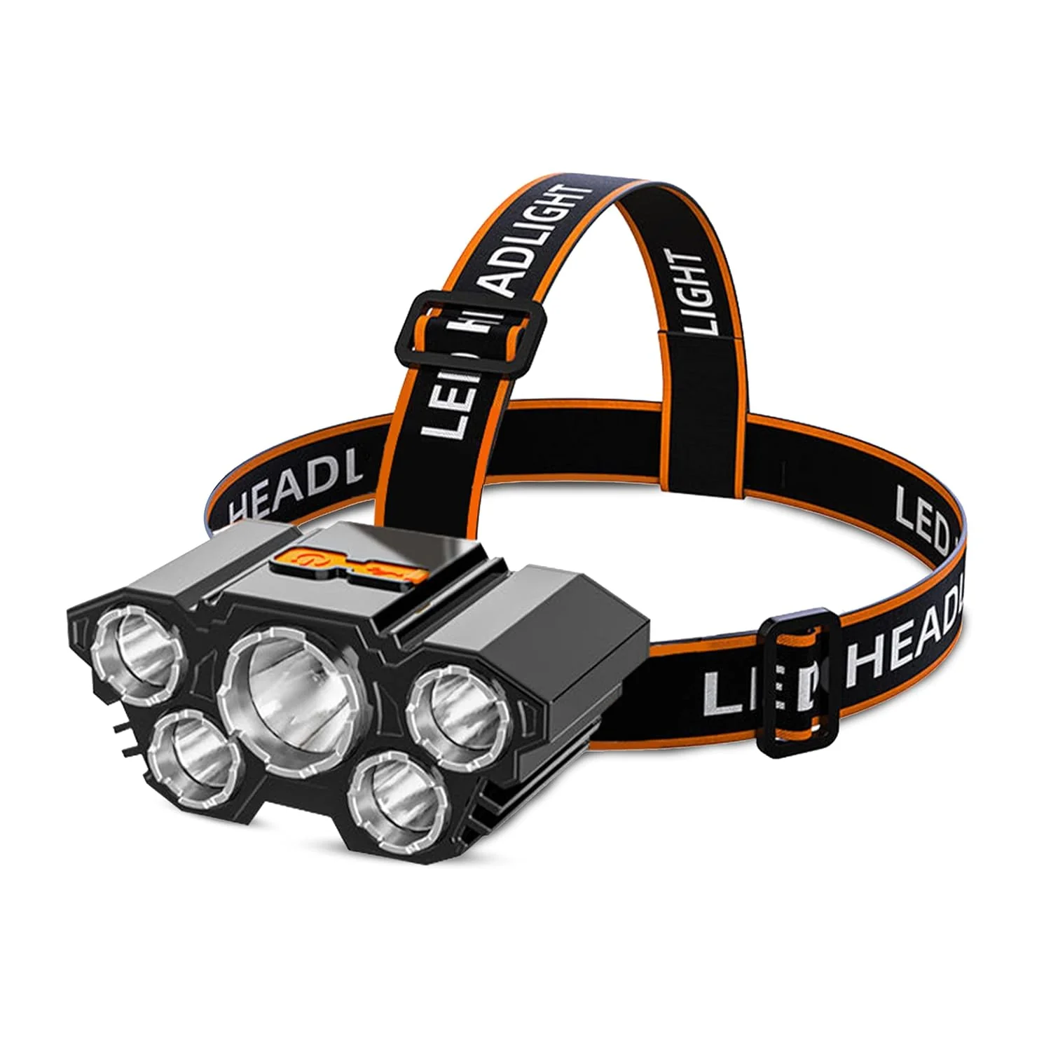 HeadWay: Rechargeable LED Headlamp, 15,000 Lumens Brightness with Adjustable Elastic Band, USB Charging & Waterproof Design for Adventures, Camping & DIY Work - Image 10