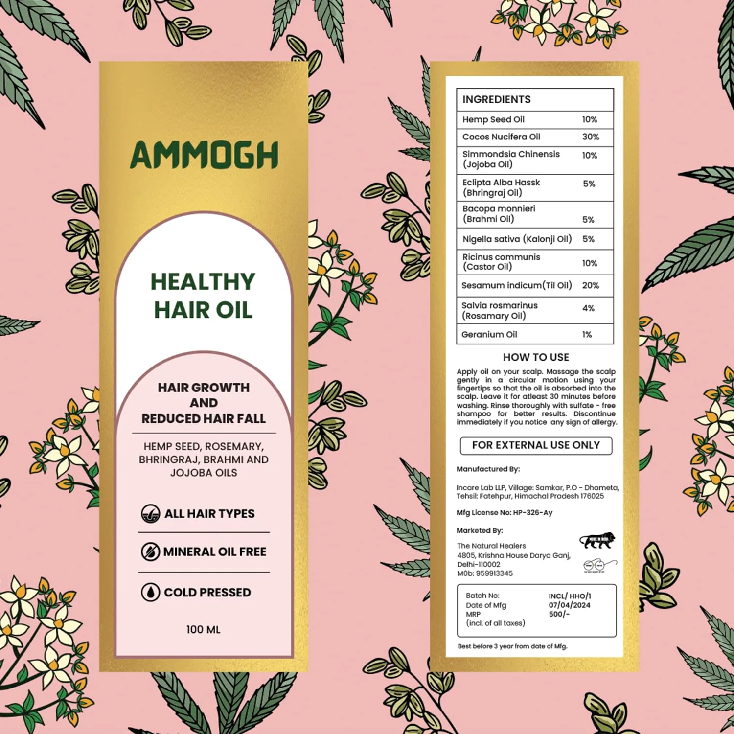 Healthy Hair Oil Pack of 2 - Image 4