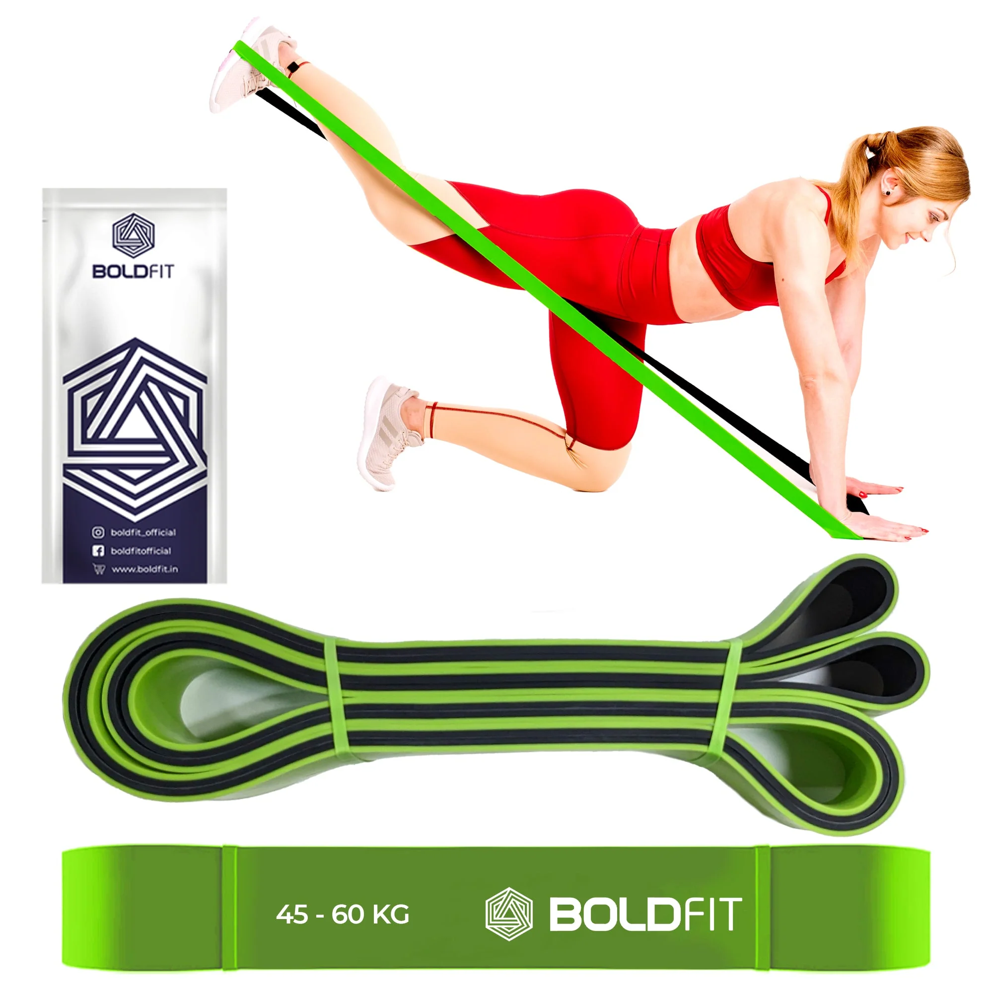 Heavy Resistance Bands - Dual Colour - Image 9