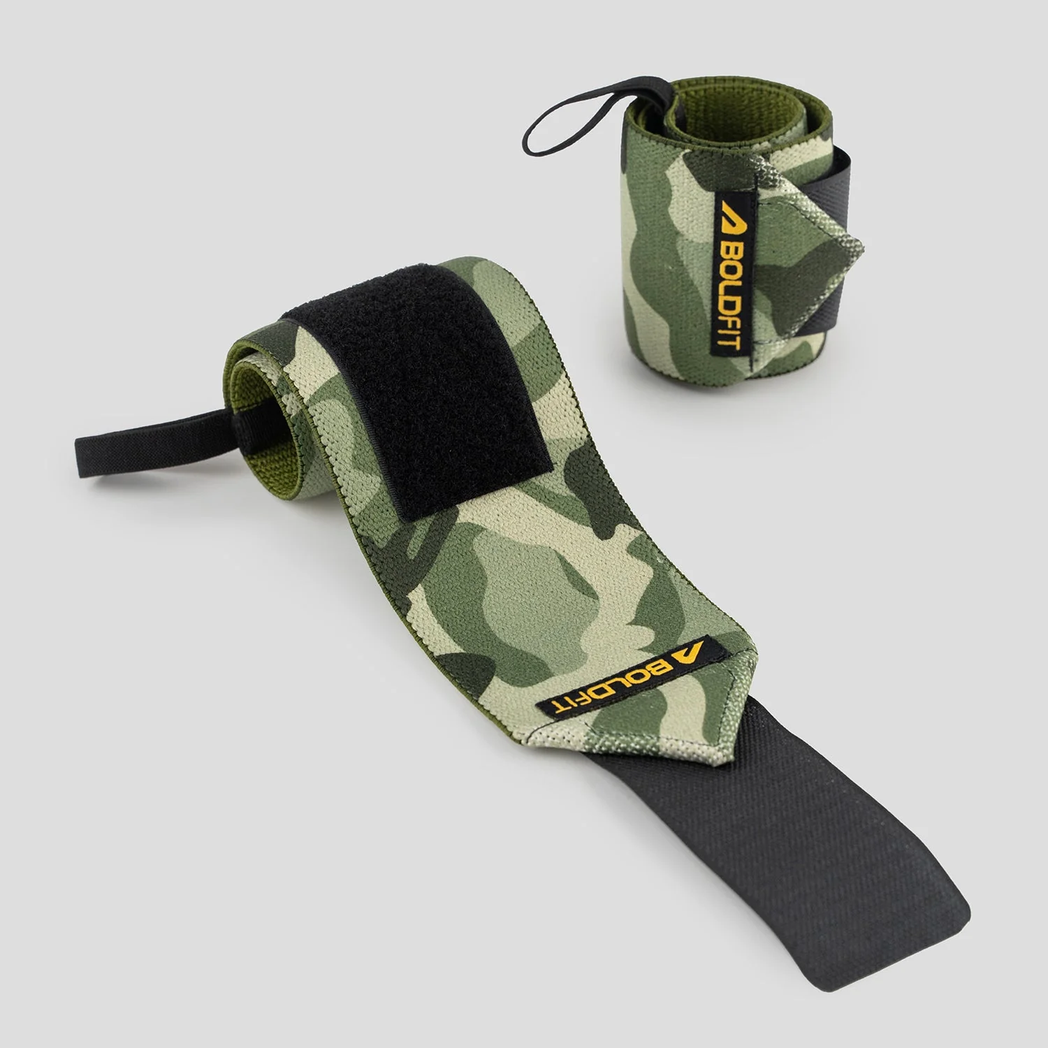 Heavy Weight Wrist Supporter - Camp Green - Image 2
