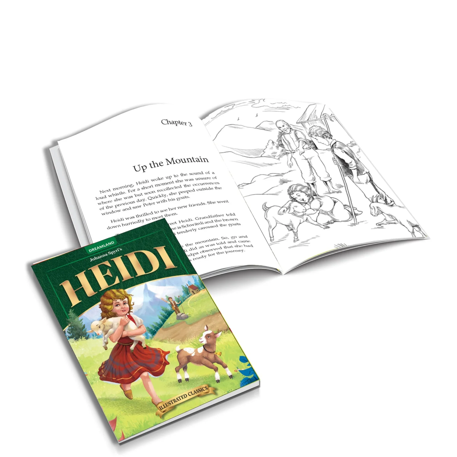 Heidi – Illustrated Abridged Classics for Children with Practice Questions - Image 5