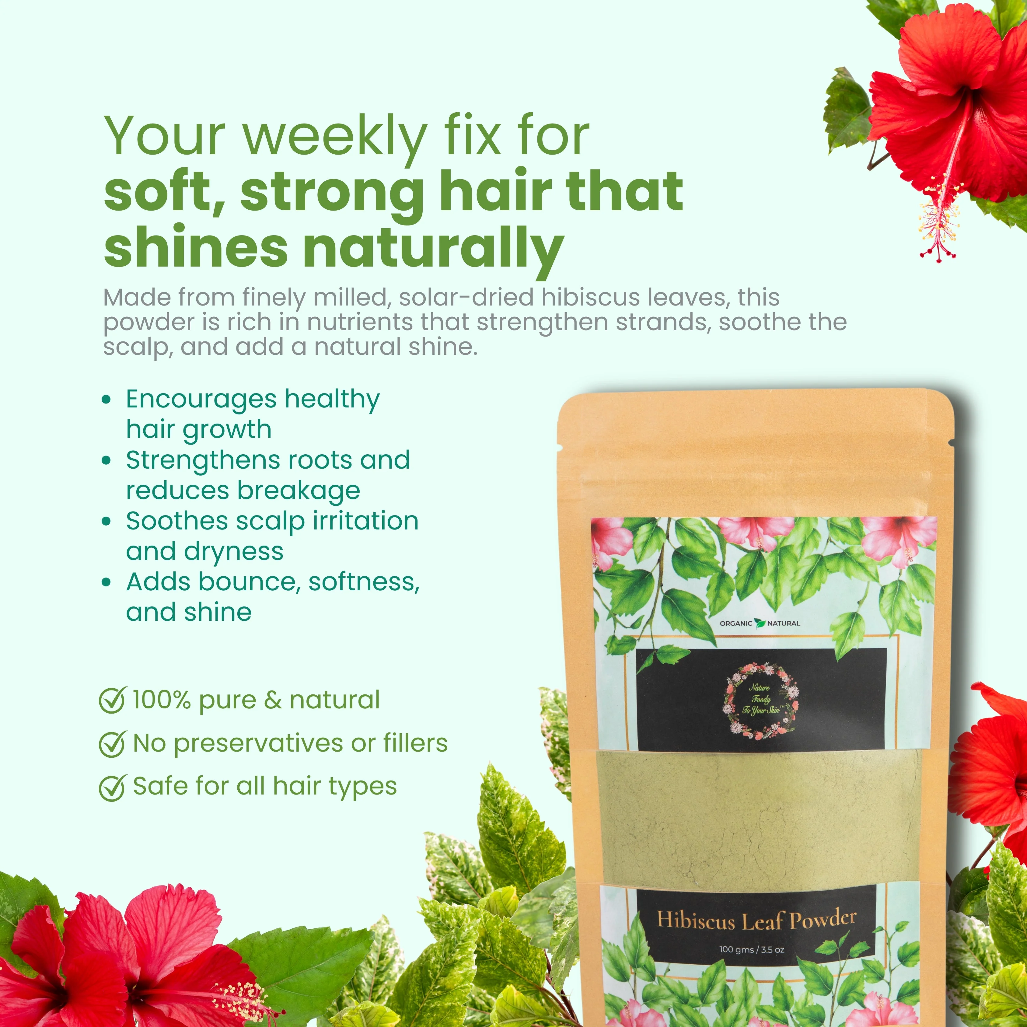 Hibiscus Leaf Powder - Image 2