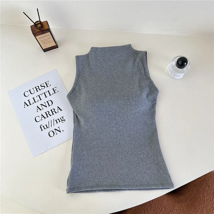High Neck Padded Camisole Top - Image 4
