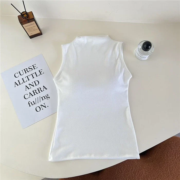 High Neck Padded Camisole Top - Image 5