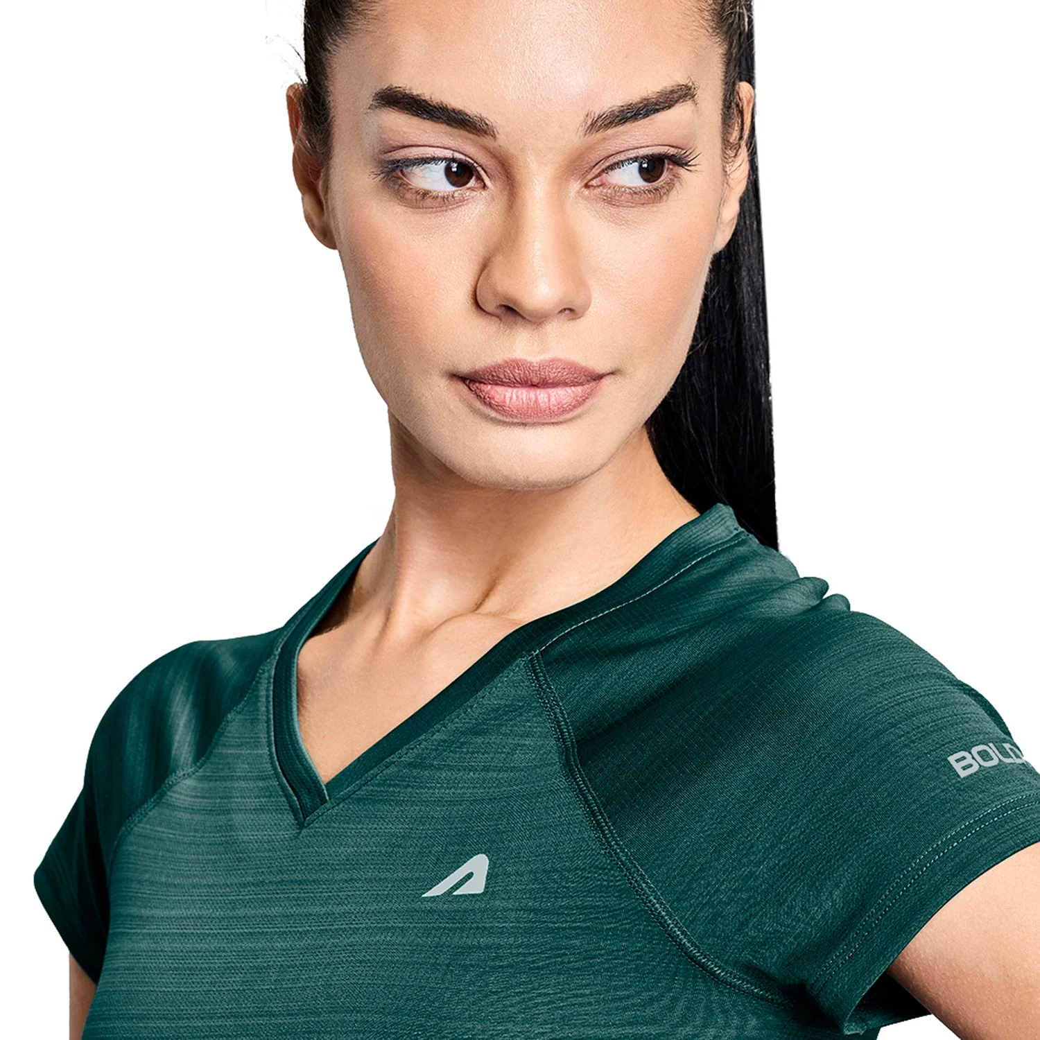 High Power Womens Tee - Green - Image 2