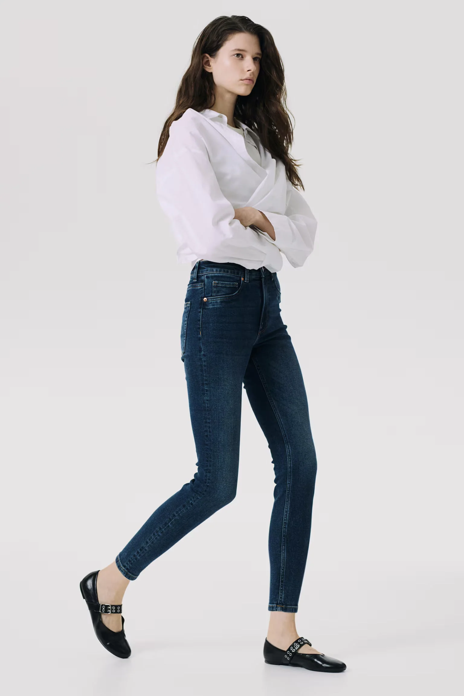 HIGHWAISTED SKINNY JEANS - Image 5