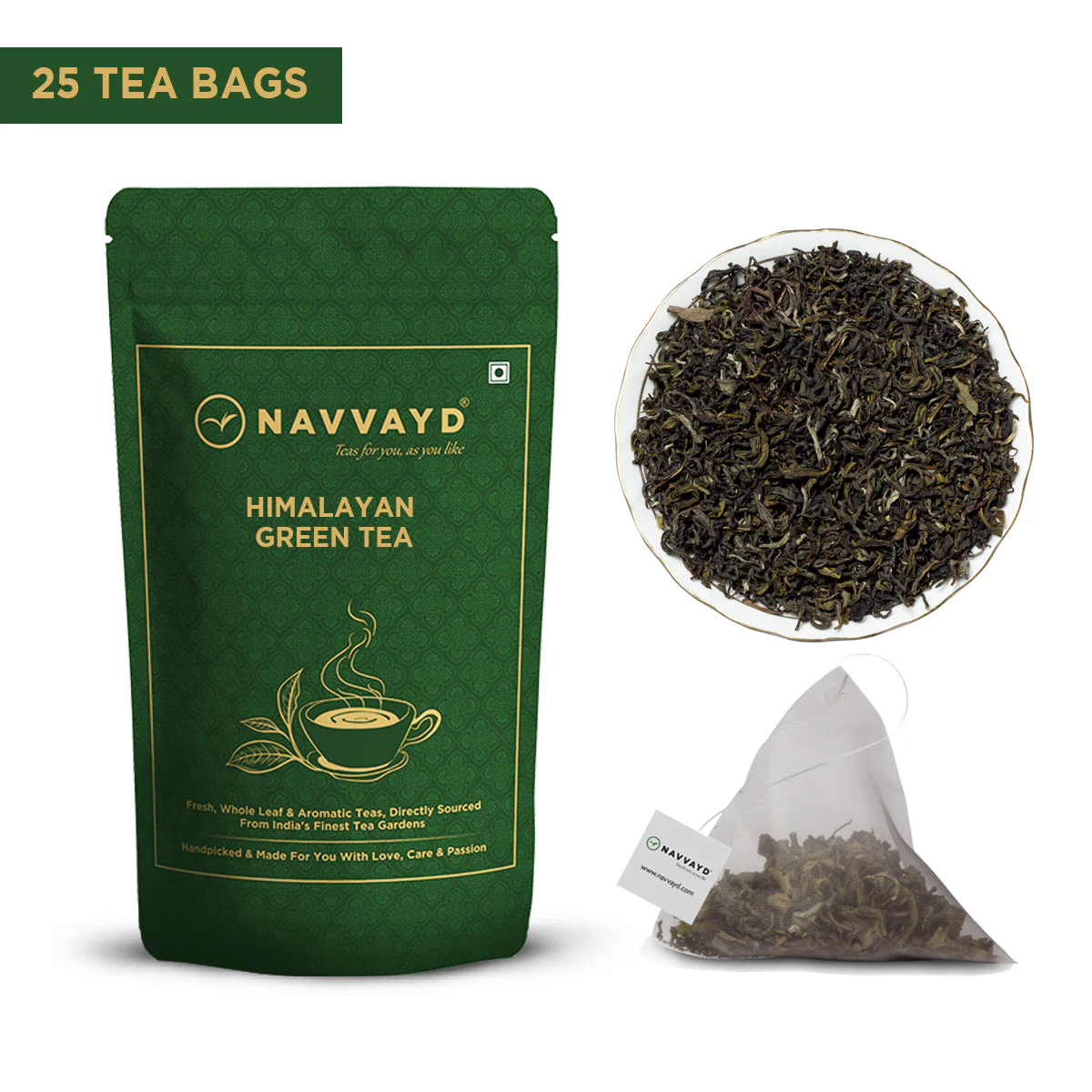 Himalayan Green Tea - Teabags - Image 2