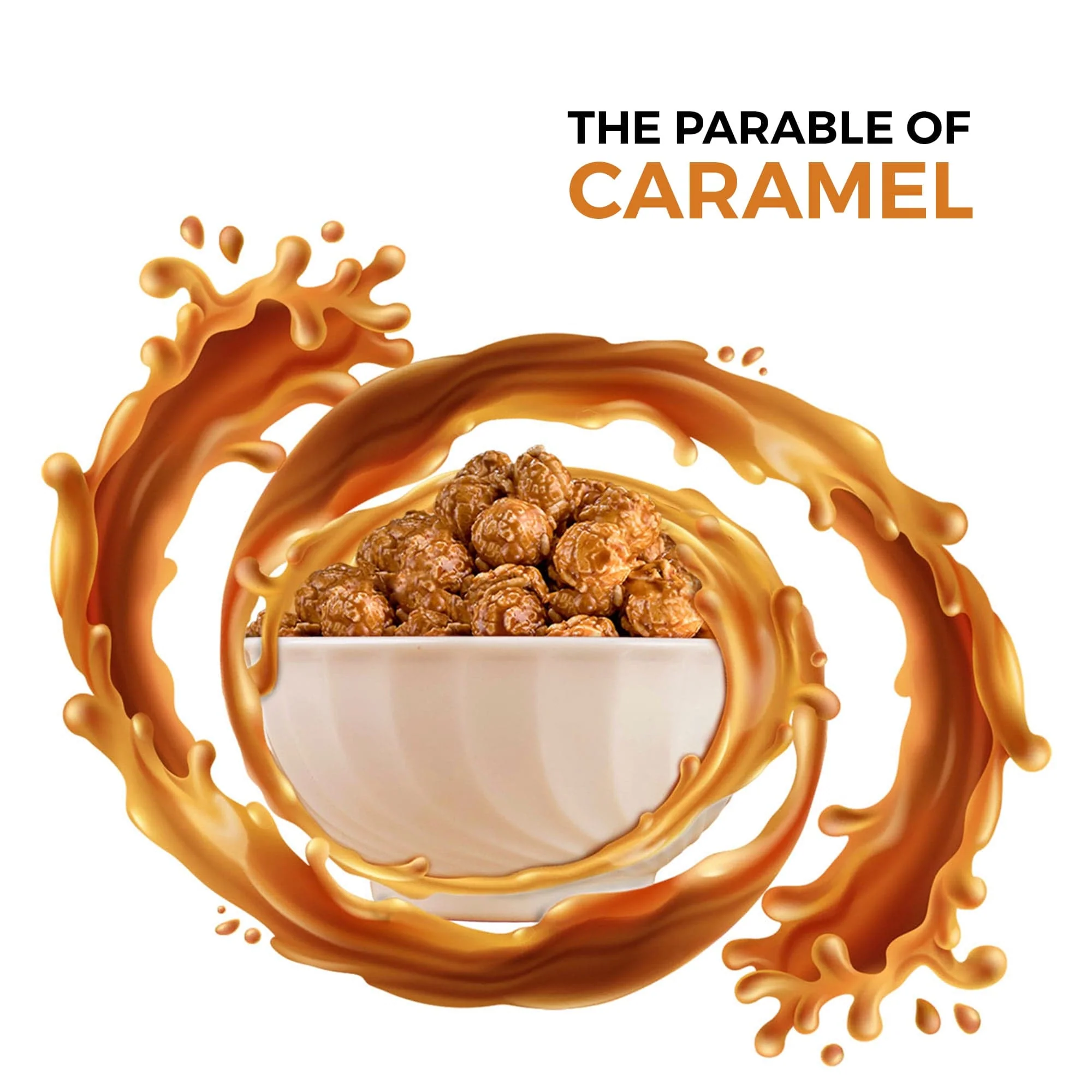 Himalayan Salt Caramel Popcorn, Tin, 550g - Image 3