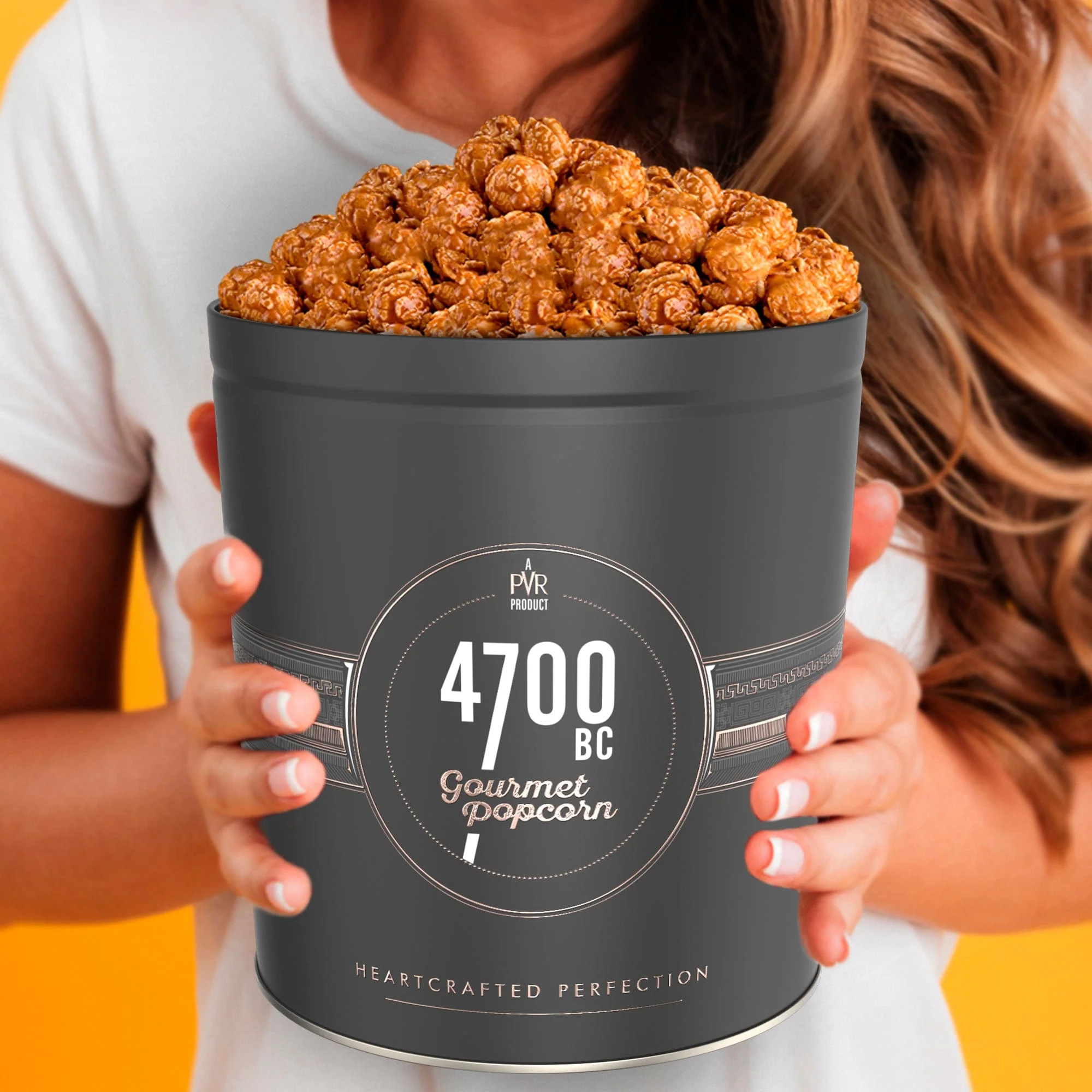 Himalayan Salt Caramel Popcorn, Tin, 550g - Image 4