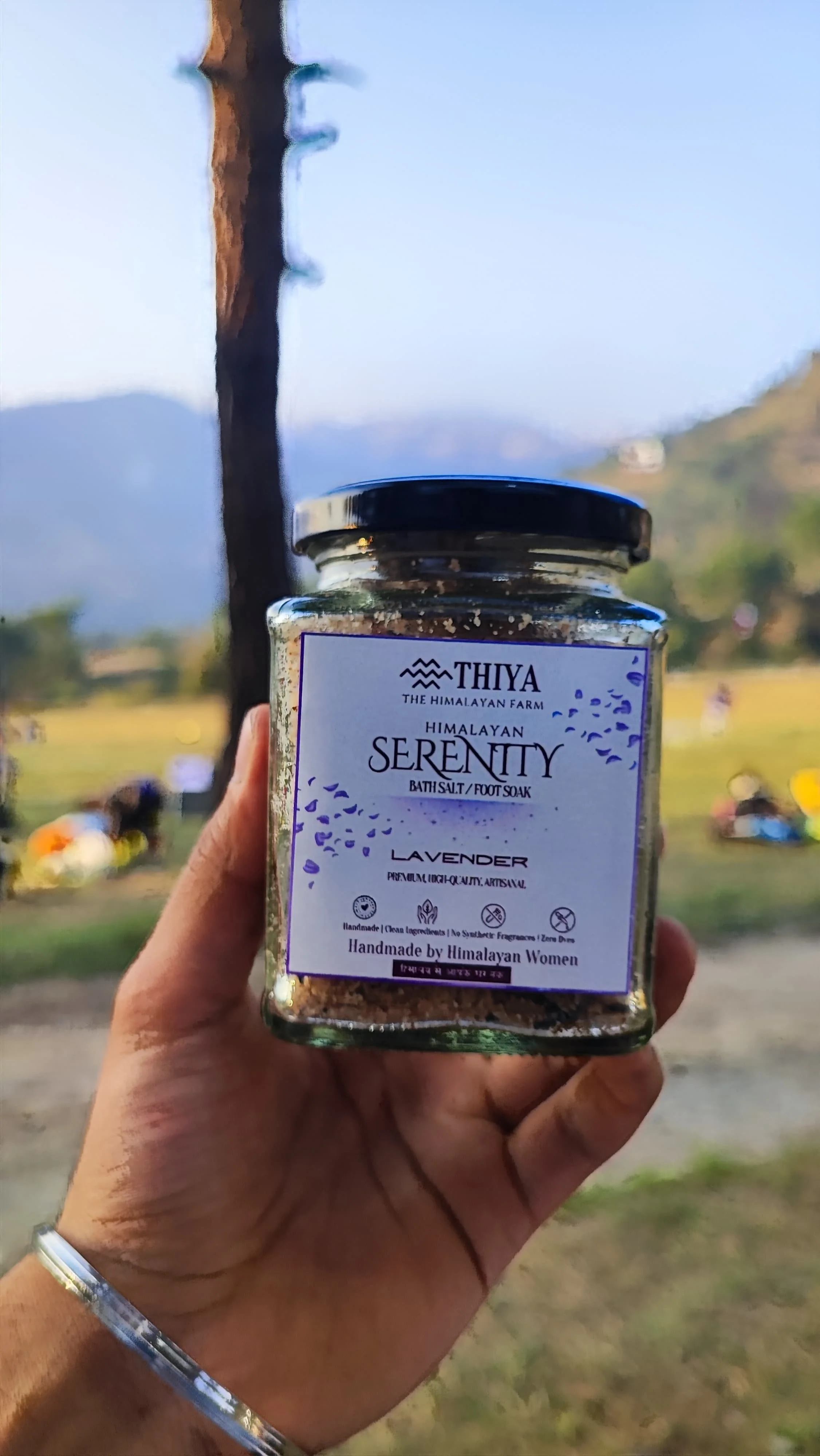 Himalayan Serenity Bath Salt/Foot Soak | Scented with Lavender | Shimla's Finest | 100% Pure Bath Salt - Image 5