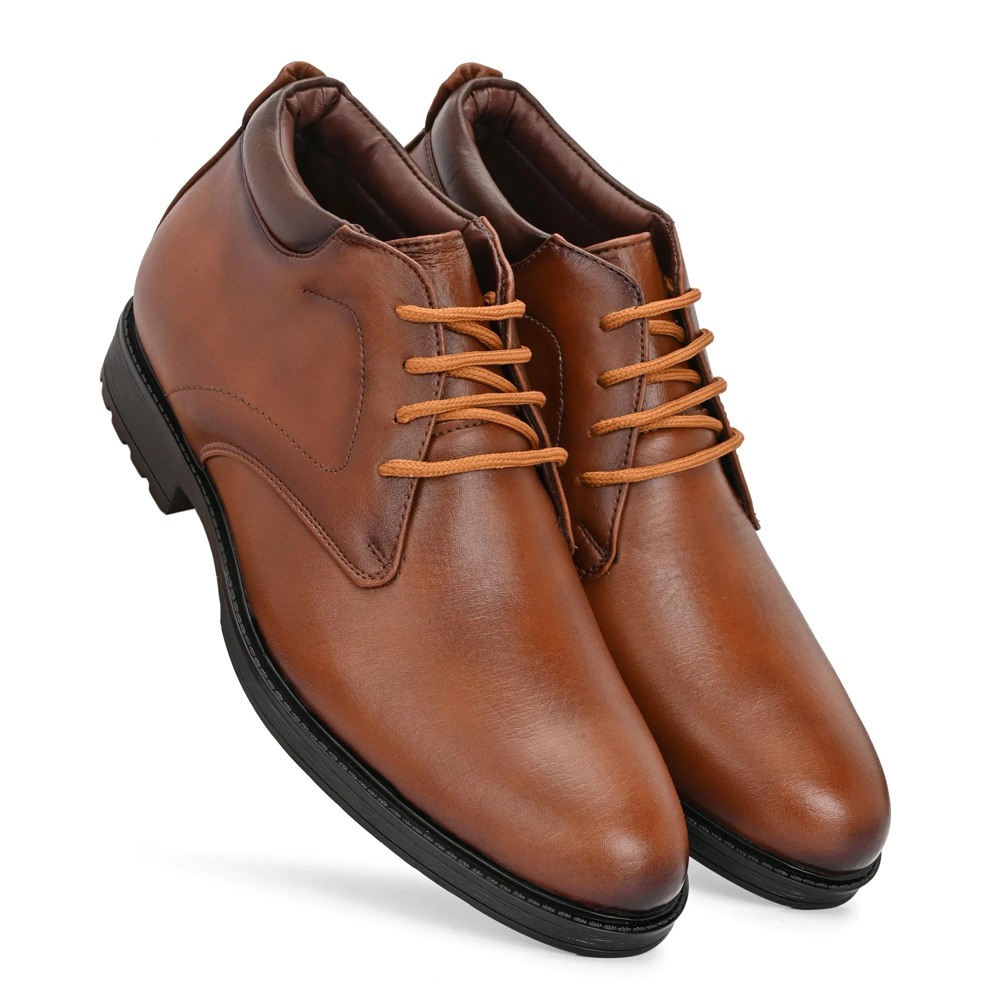 Hirolas® Men's Street line Tan Ankle Boots - Image 6