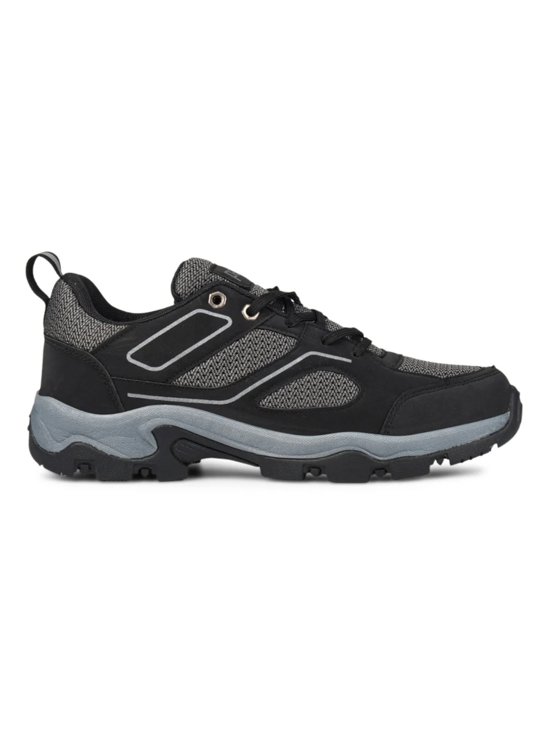 Hirolas Men Outdoor Walking & Trekking Shoes - Black