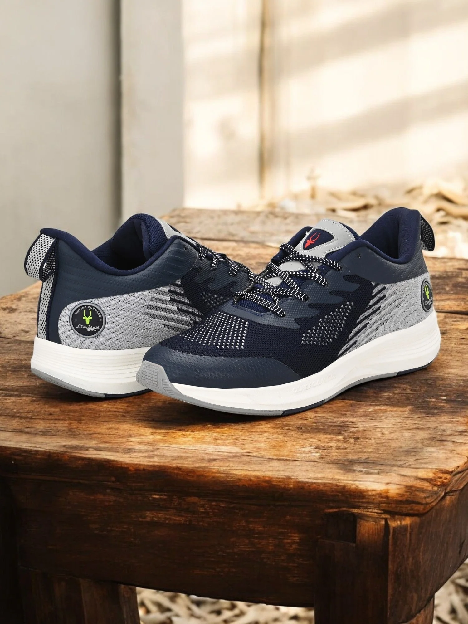 Hirolas Men's Blue Elite Shock Absorbing Walking Running Fitness Athletic Training Gym Fashion Sport Shoes HRLMP01NAVY - Image 20