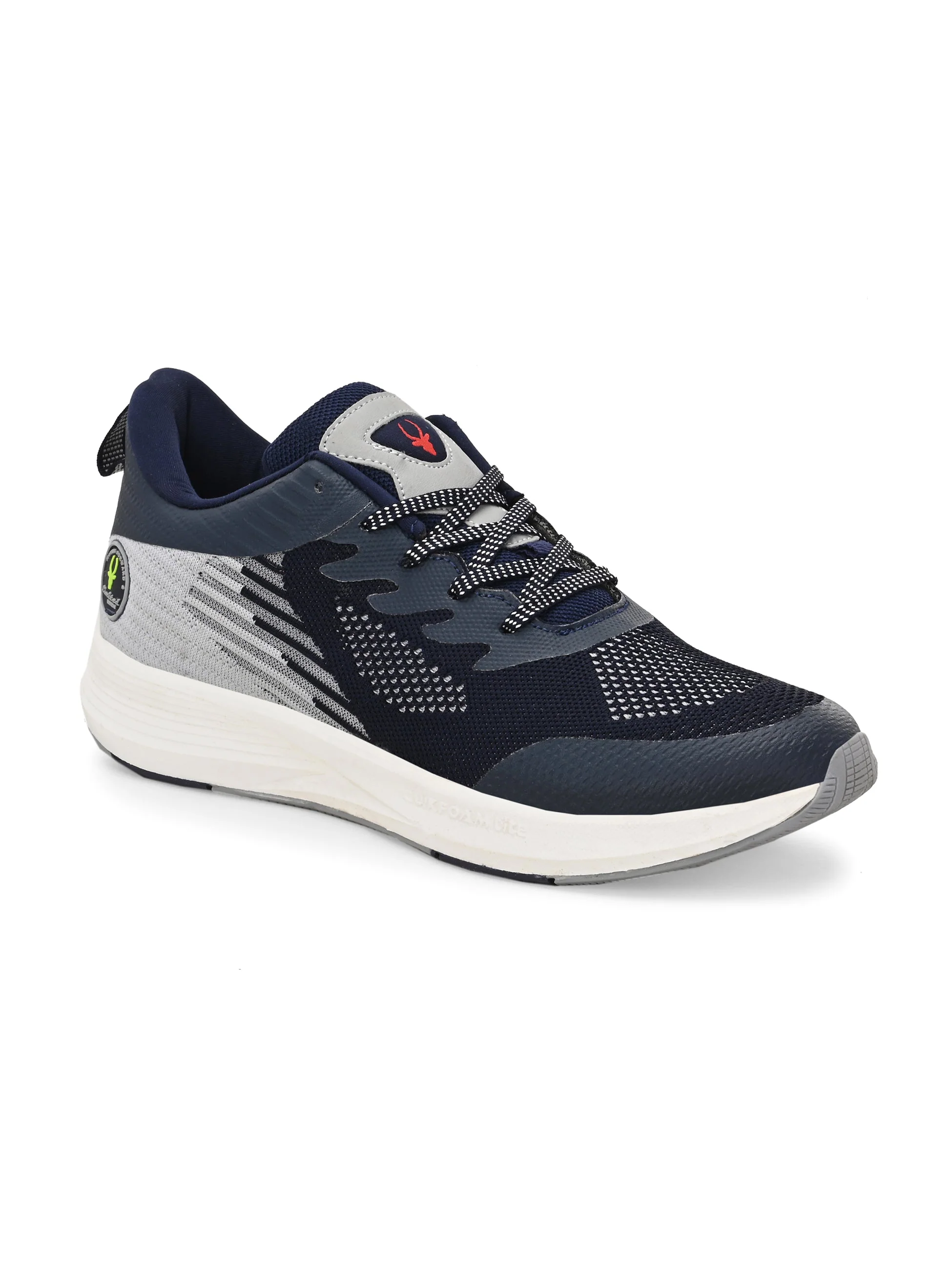 Hirolas Men's Blue Elite Shock Absorbing Walking Running Fitness Athletic Training Gym Fashion Sport Shoes HRLMP01NAVY - Image 3