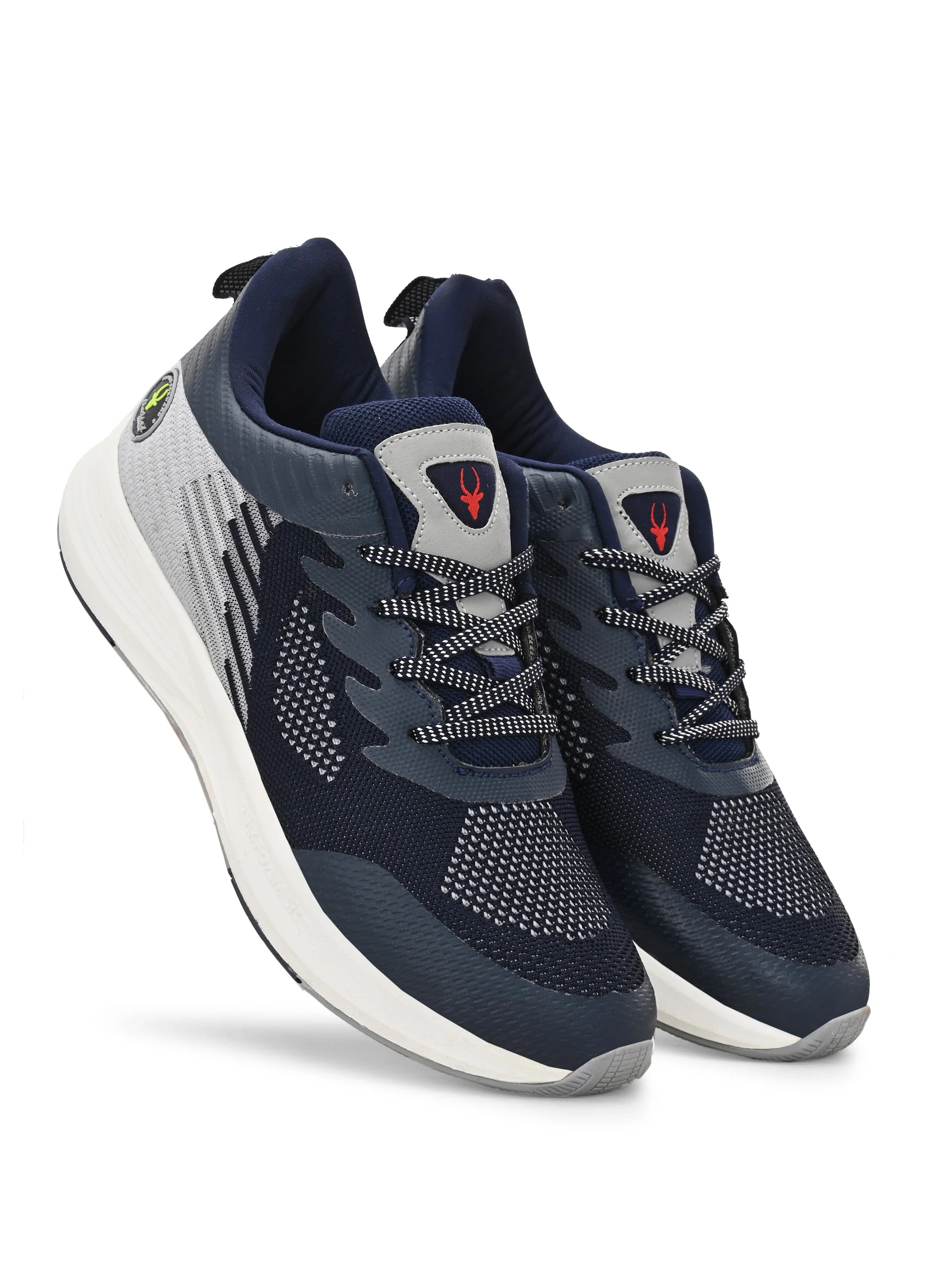 Hirolas Men's Blue Elite Shock Absorbing Walking Running Fitness Athletic Training Gym Fashion Sport Shoes HRLMP01NAVY - Image 7