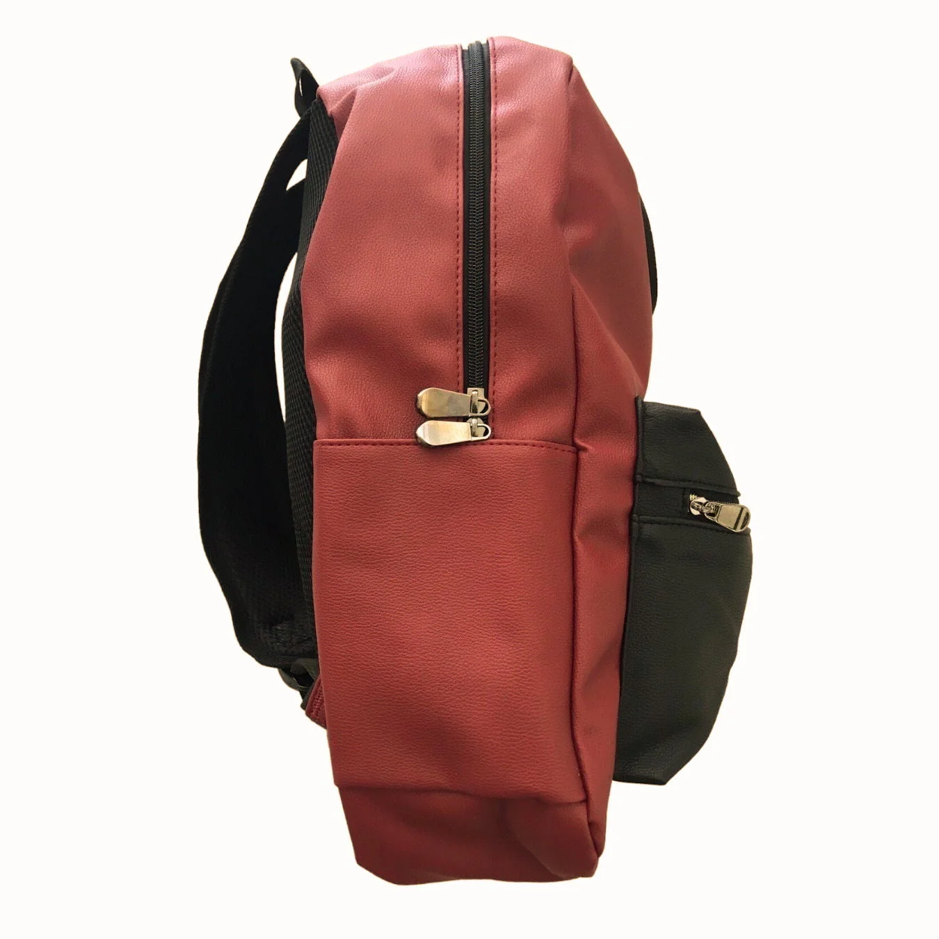 Hogwarts Crest Faux-Leather Unisex Backpack (40*30*12 cm) with laptop compartment & bottle holder | Harry Potter - Image 3