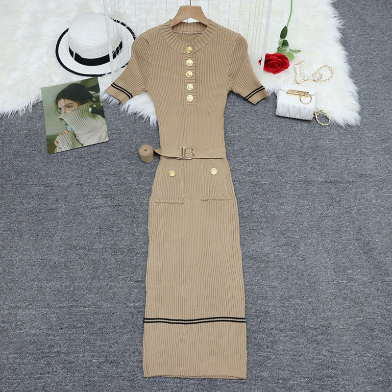 Holly Knit Midi Dress - Image 6