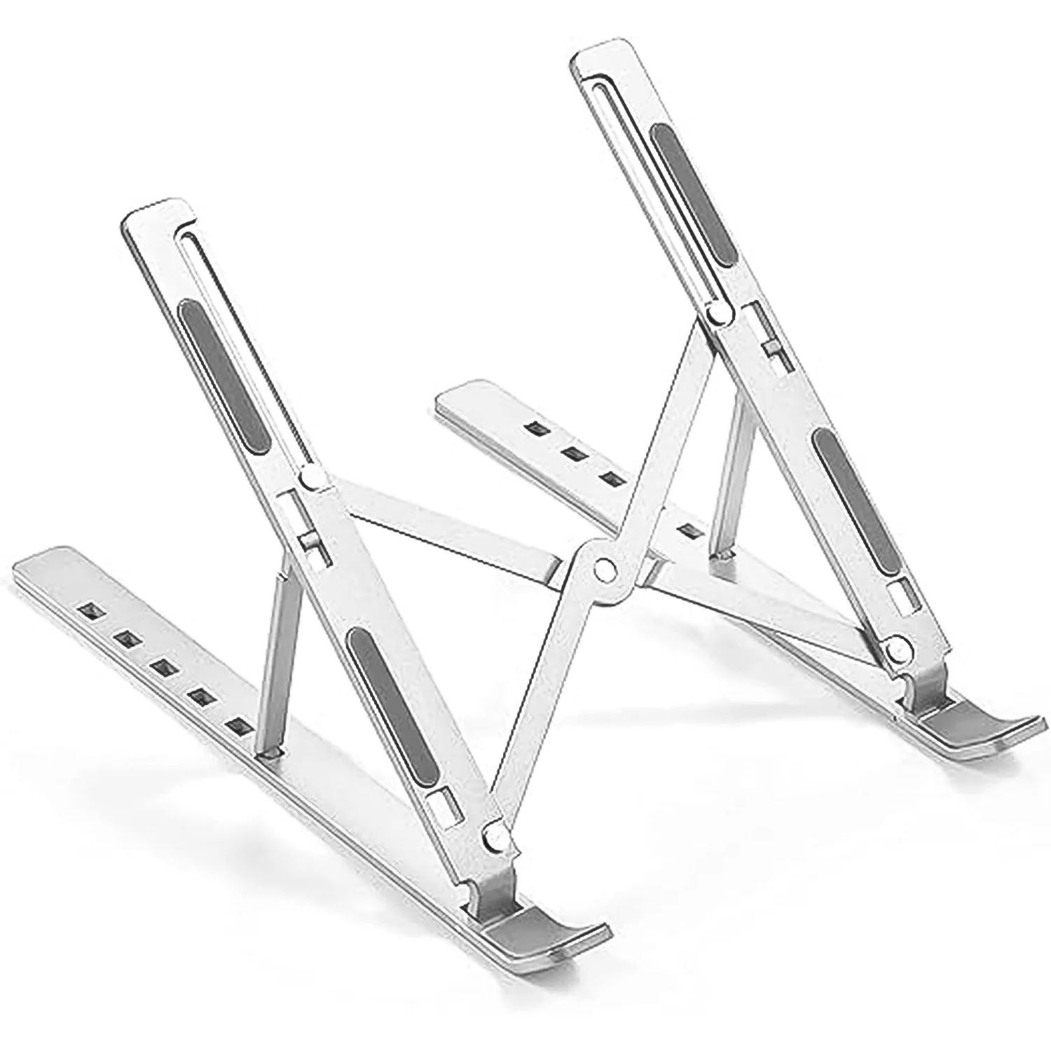 Home Foldable Height Adjustable Laptop Stand (1 Pc) - Image 3