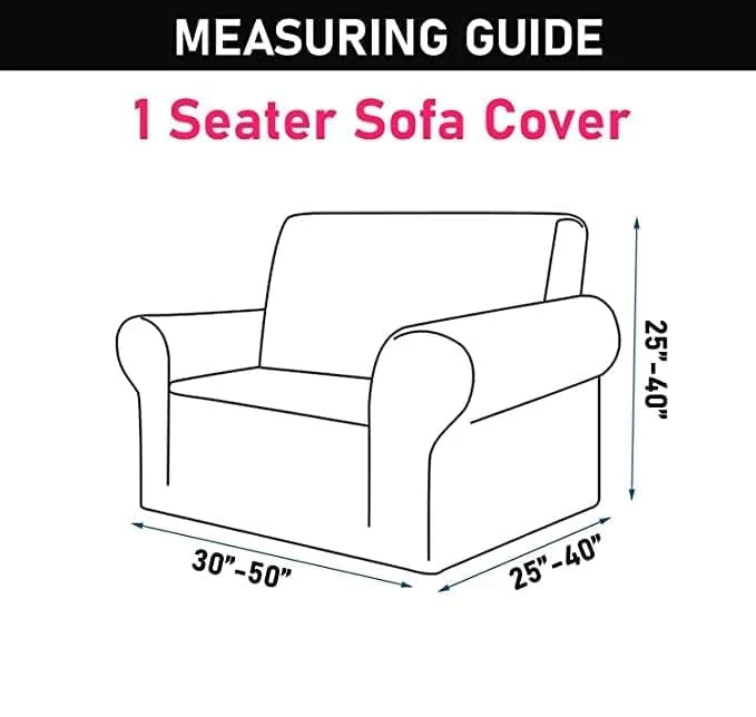 Homecrown Stretchable Fully Covered 5 Seater Sofa Cover Set (3+1+1) – Floral Design, Universal Fit & Non-Slip Protection - Image 9
