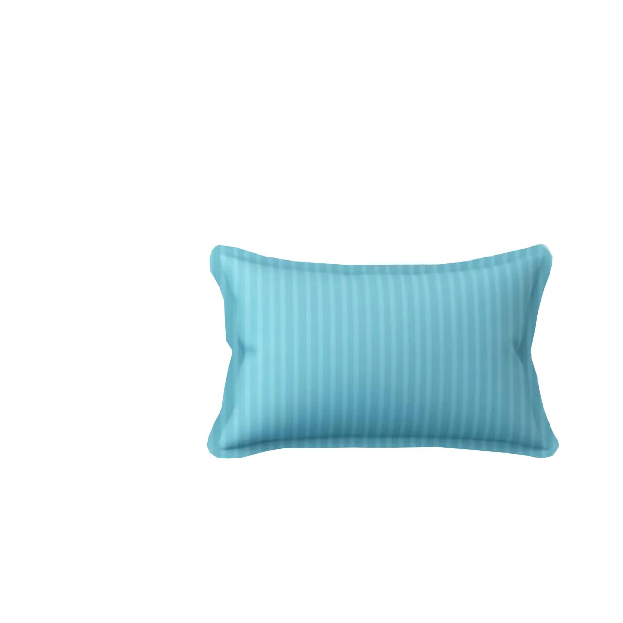 Homecrown Stripe Bedsheet for Single Bed with 1 Matching Pillow Cover – Light Blue - Image 3