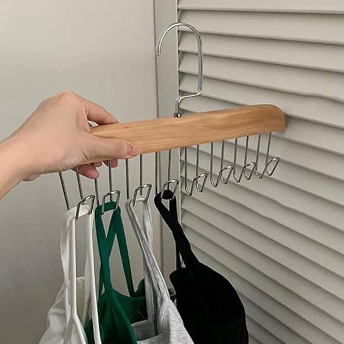HookNest: 8-in-1 Multi-Purpose Hanger for Ties, Belts & Clothes – Space-Saving & Sturdy Design - Image 3