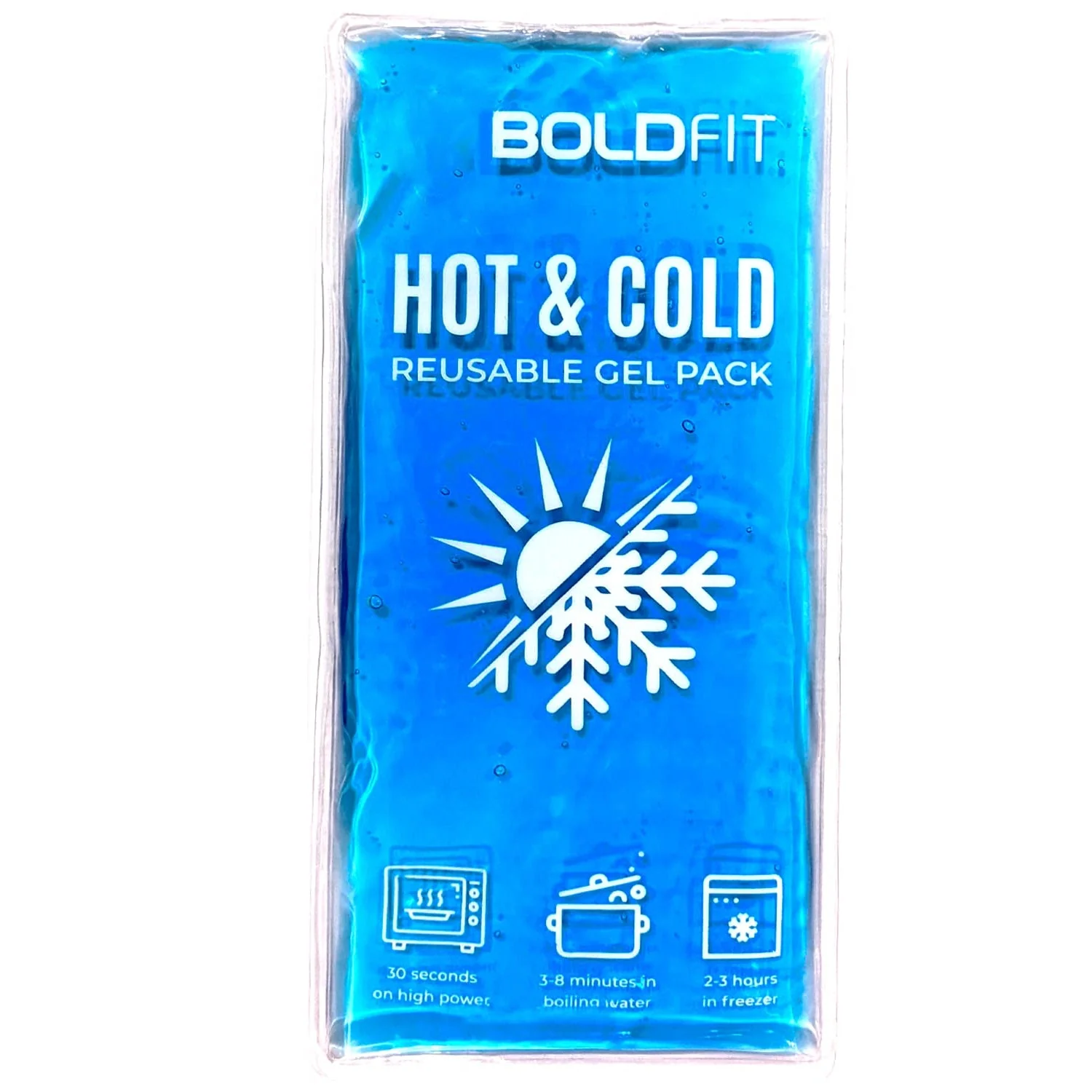 Hot and Cold Ice Pack - Transparent - Image 6