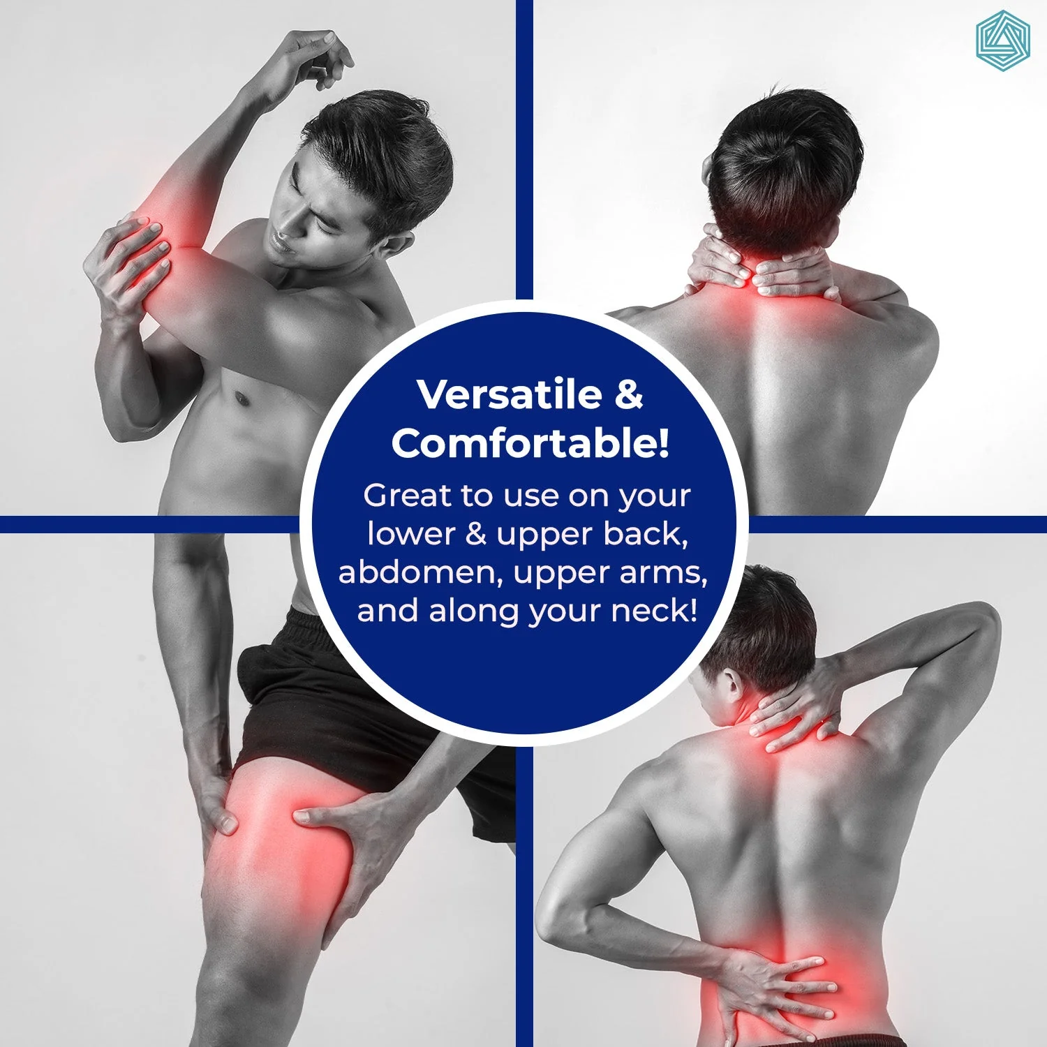 Hot and Cold Ice Pack with Adjustable Strap - Image 3