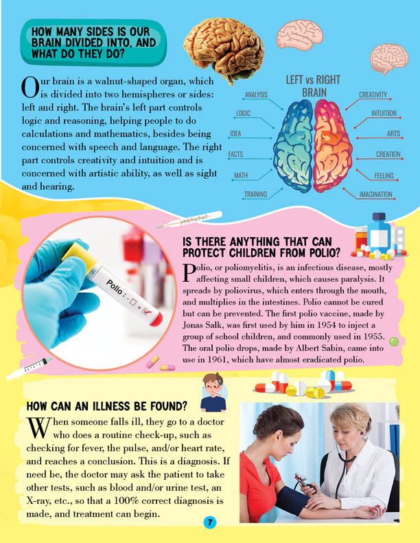 Human Body Encyclopedia for Children Age 5 - 15 Years- All About Trivia Questions and Answers - Image 6