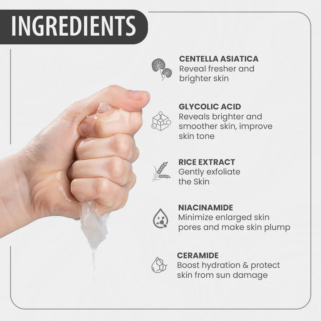 Hydrating Jelly Toner Serum Pads | Rice Extract, Ceramide & Centella - Image 3