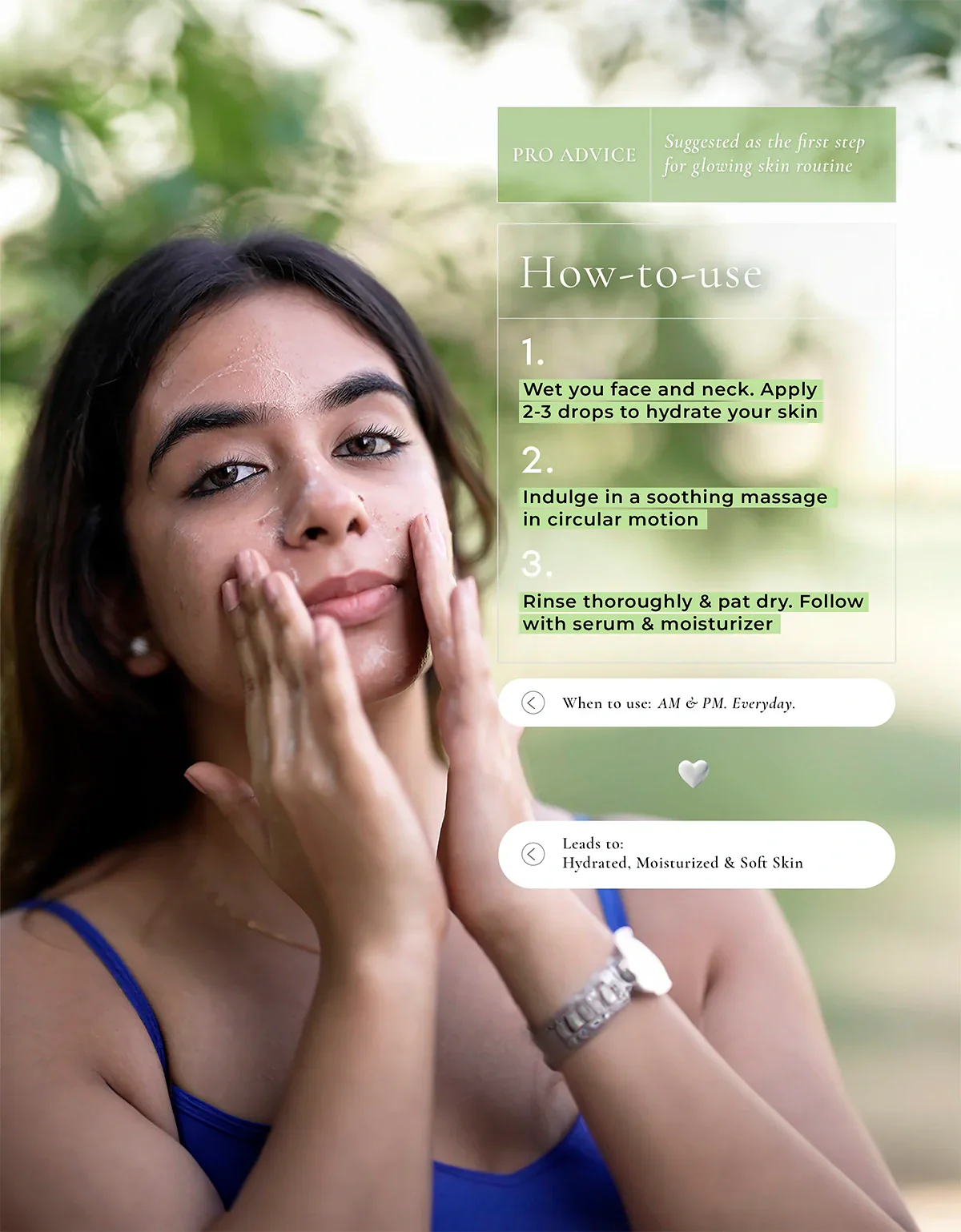 Hydrating Saffron & Neem Gel Cleanser - Image 6