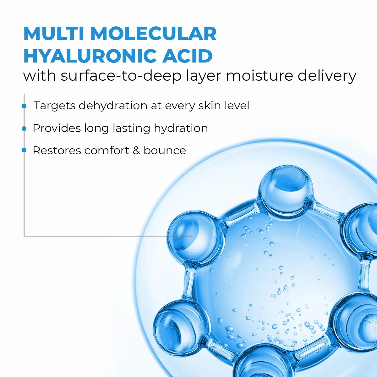 Hydro+ Multi Hyaluronic Acid Moisturiser (Pack Of 2) | 2x100 Gms - Image 6