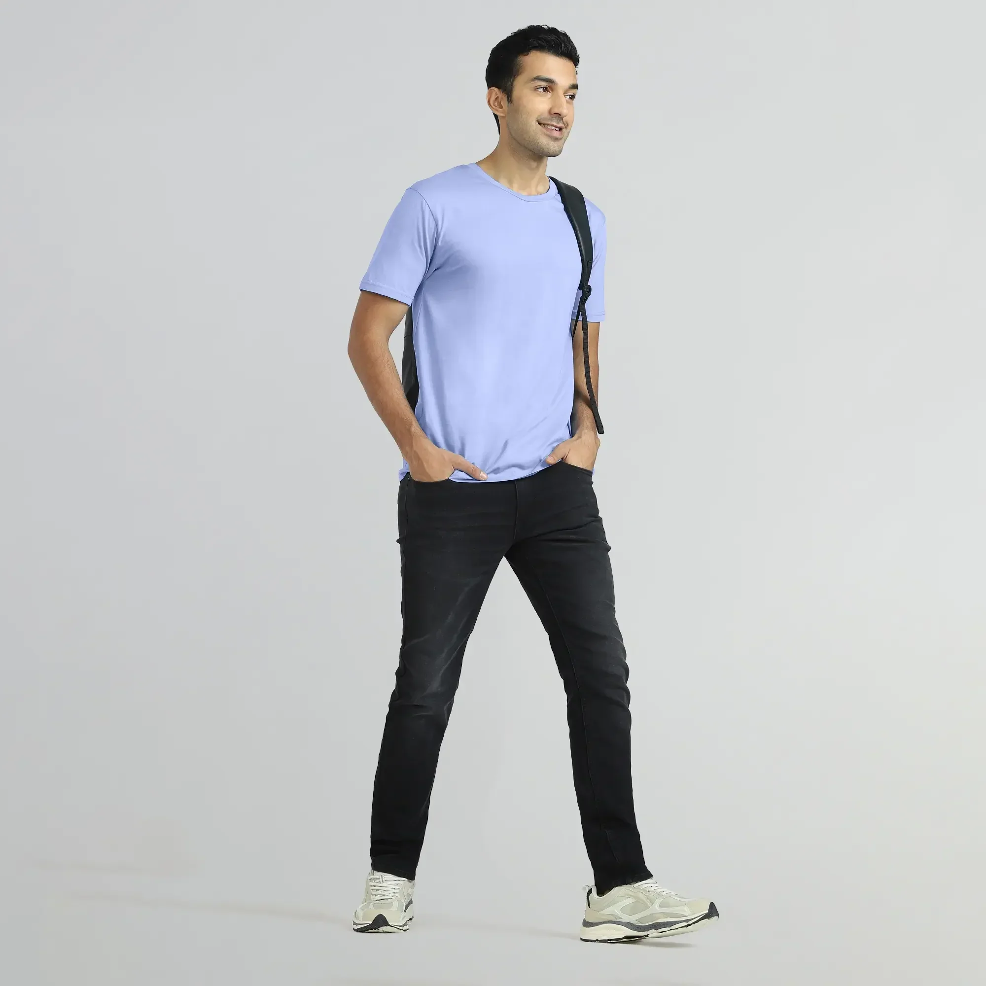 Iconique Supima Cotton T-shirt Iceberg Blue - Image 2