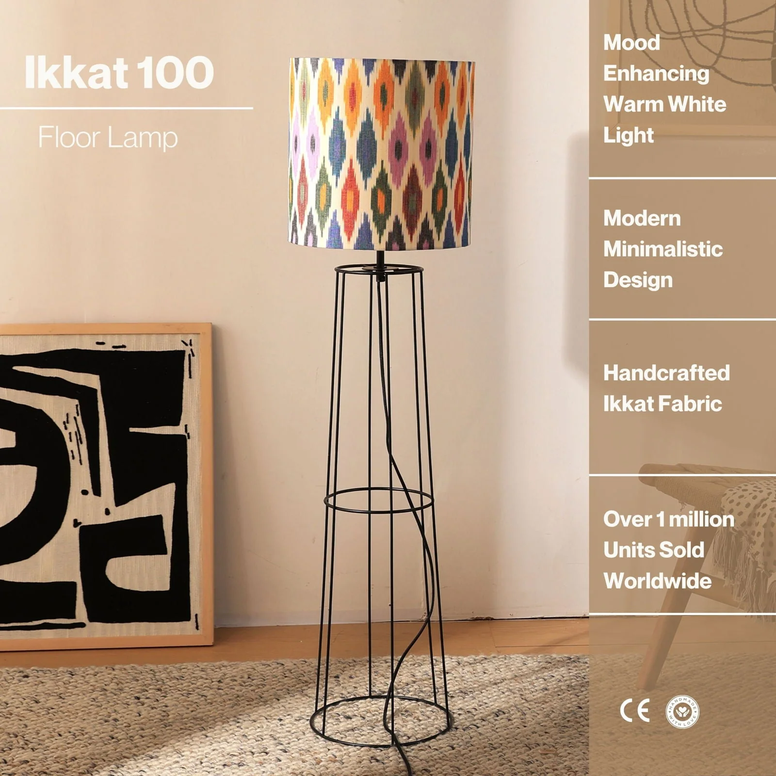 Ikkat 100 Floor Lamp - Image 6