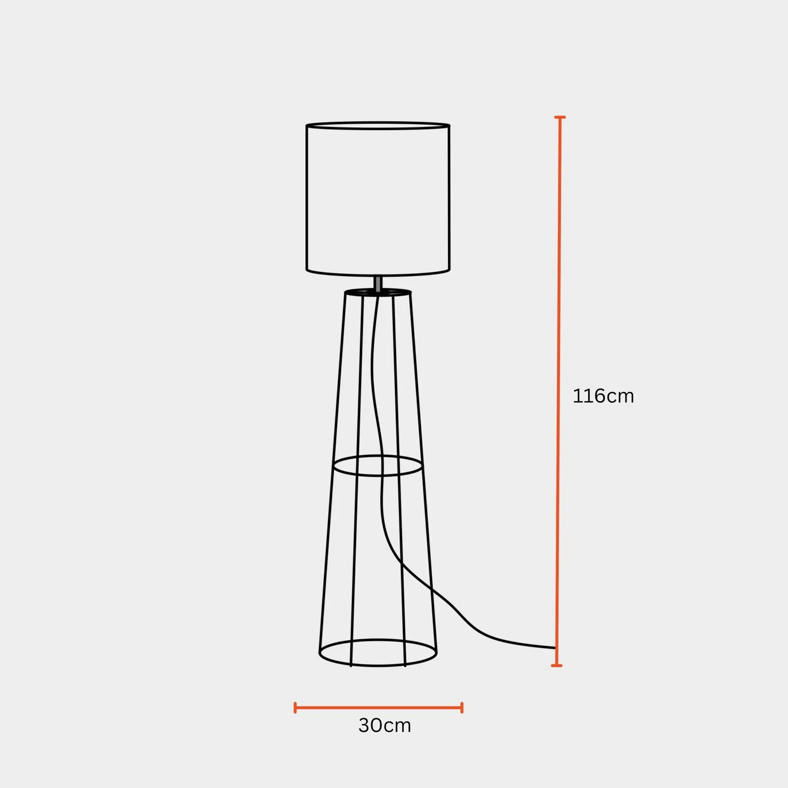 Ikkat 100 Floor Lamp - Image 7